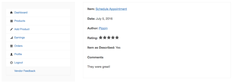 vendor-feedback – Easy Digital Downloads