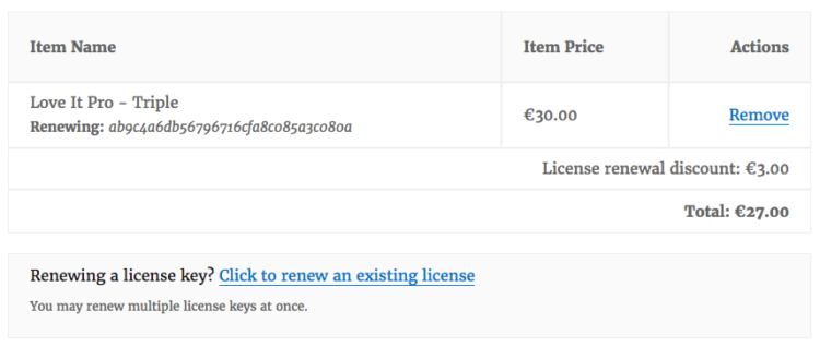 edd-sl-renewal-checkout – Easy Digital Downloads